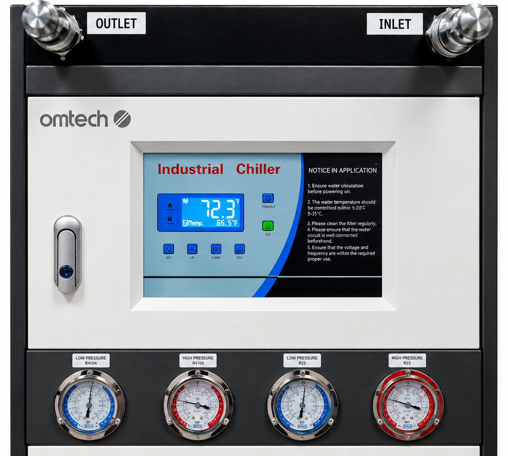 IPS Folcroft industrial chiller used for liquid-cooled inverter testing